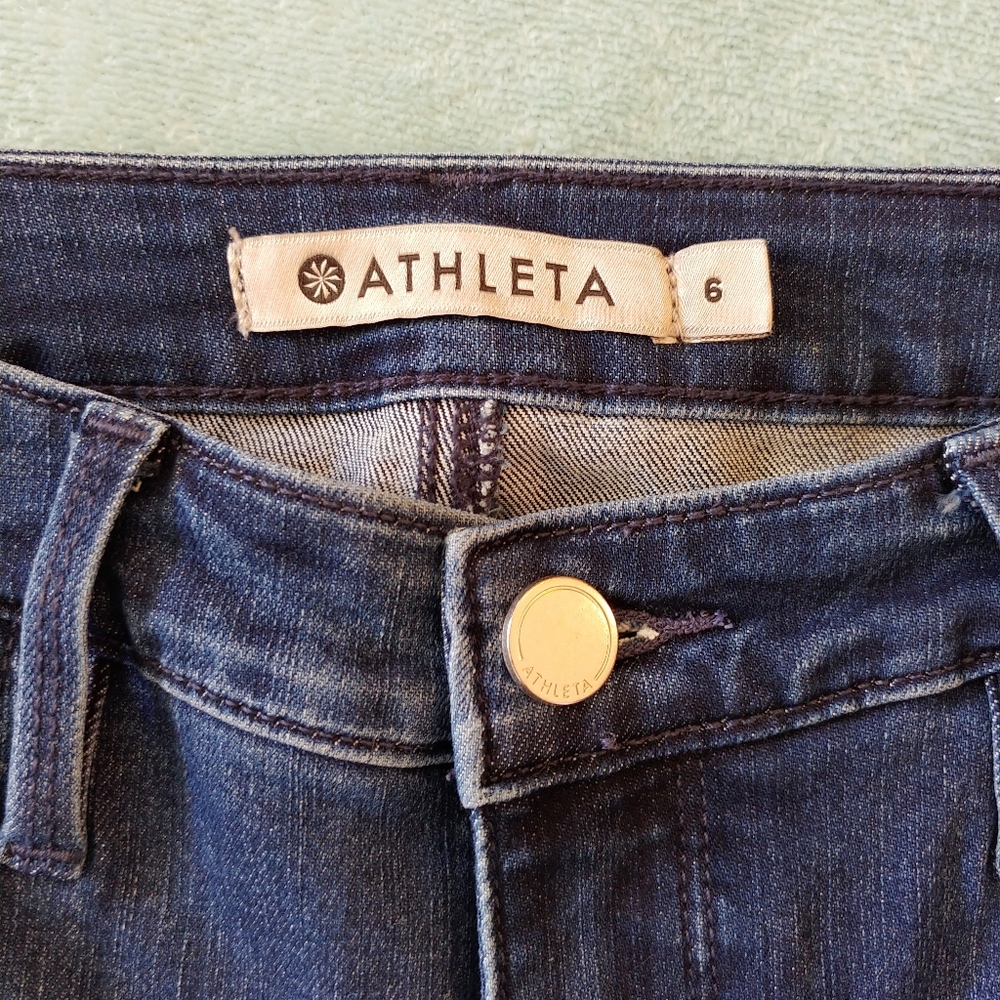 NWOT Athleta Hi-Rise Skinny Jeans Sz 6 or 28 W - Picture 4 of 8